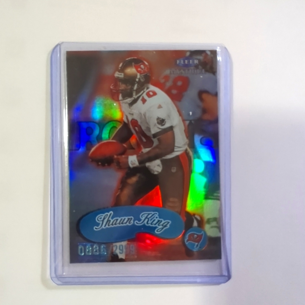 1999 🏈Fleer Mystique #138 SHAUN KING RC #0886/2999 GRADE QUALITY